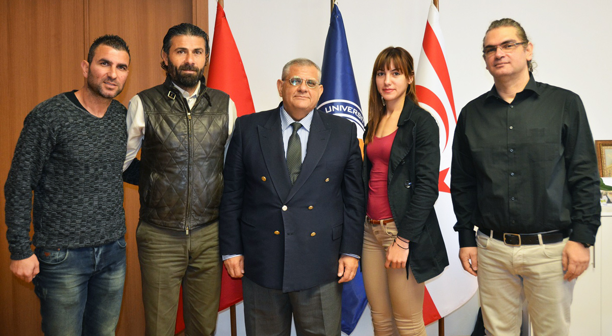 DAÜ Atleti Tuğba Aydın’dan Rektör Vekili Prof. Dr. Necdet Osam’a Ziyaret