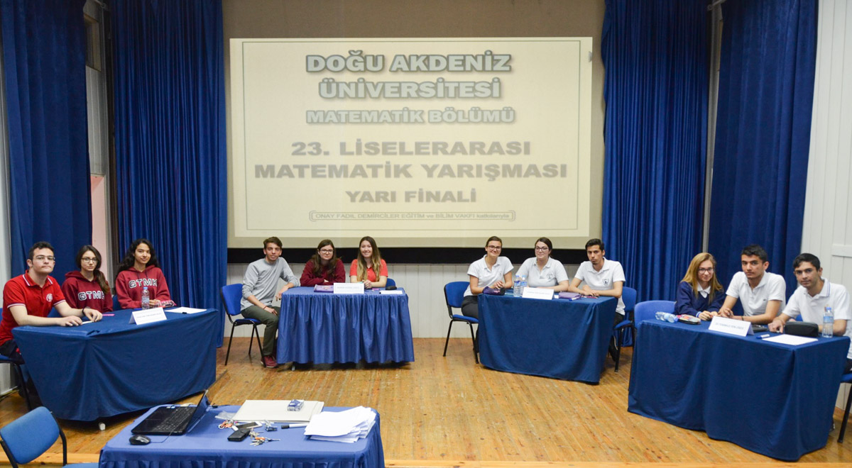 23rd EMU High Schools Mathematics Competition