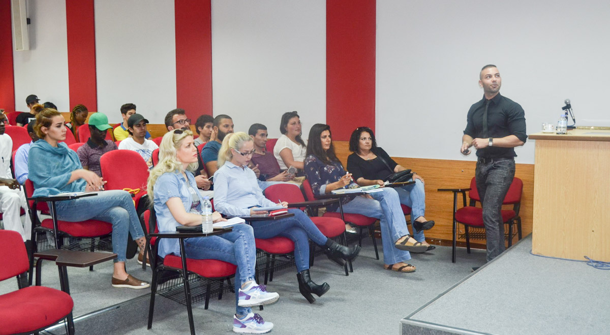 First workshop for prospective graduates takes place at Tourism Faculty with EMU Academic Staff Member Turan Değirmencioğlu