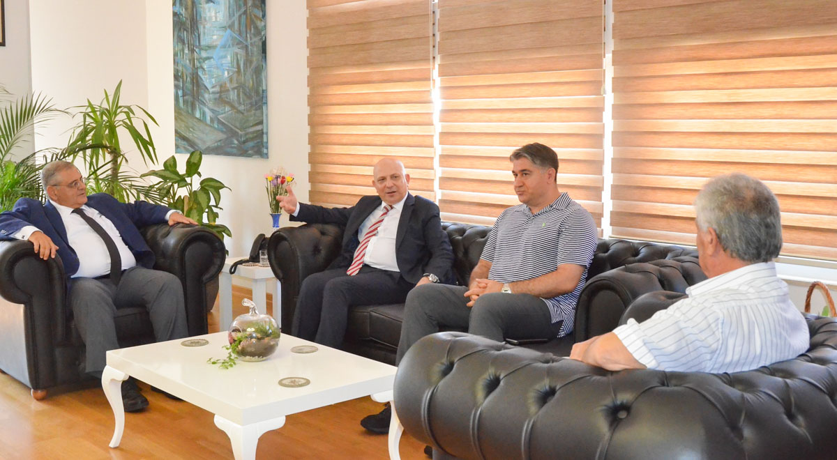 Ankara University Rector Visits Prof. Dr. Necdet Osam