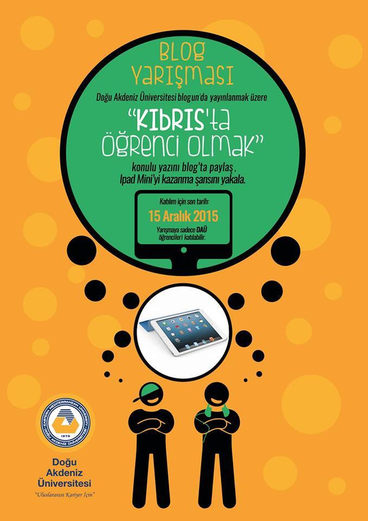'Kıbrıs'ta Öğrenci Olmak' Konulu Blog Yarışması