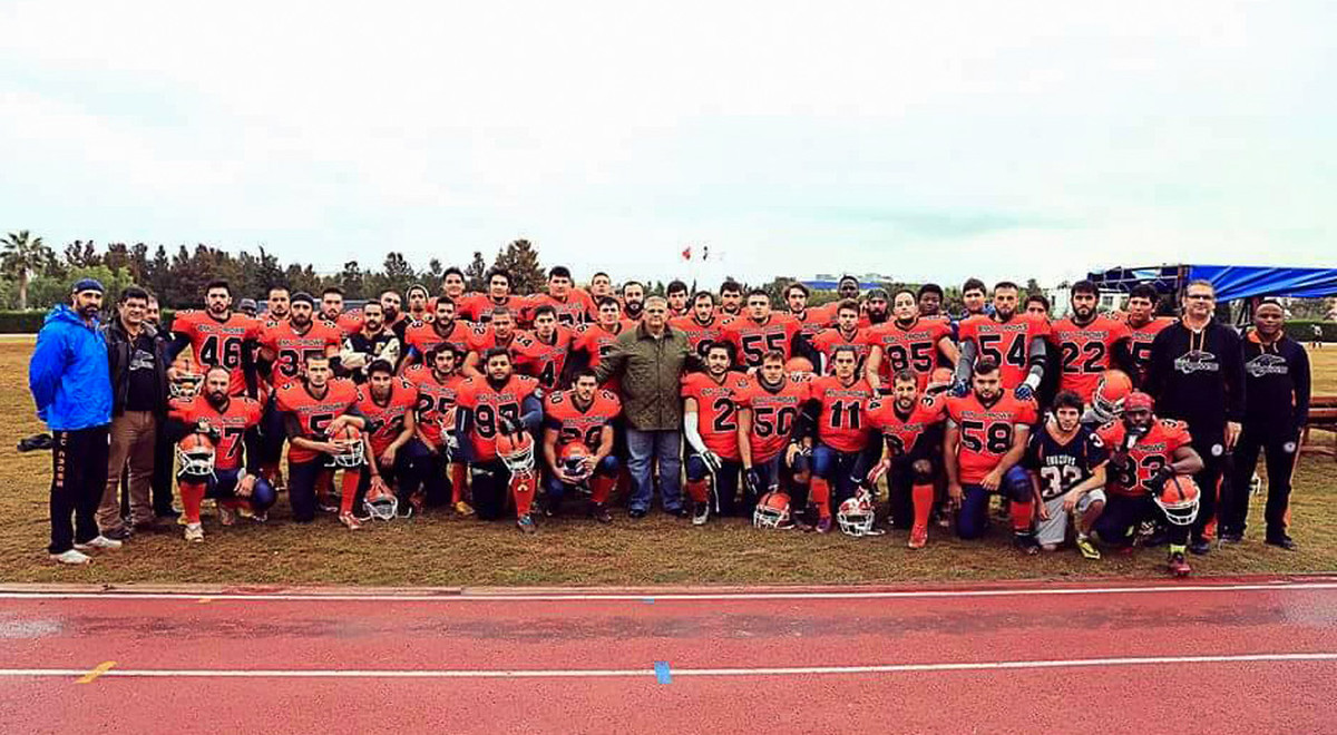 EMU American Football Team is Ready for the Final Match of the Season