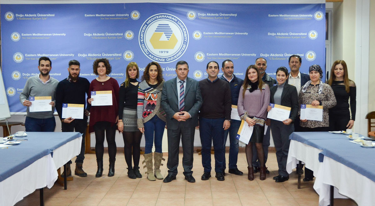 EMU Continuing Education Center Organised A Certificate Ceremony