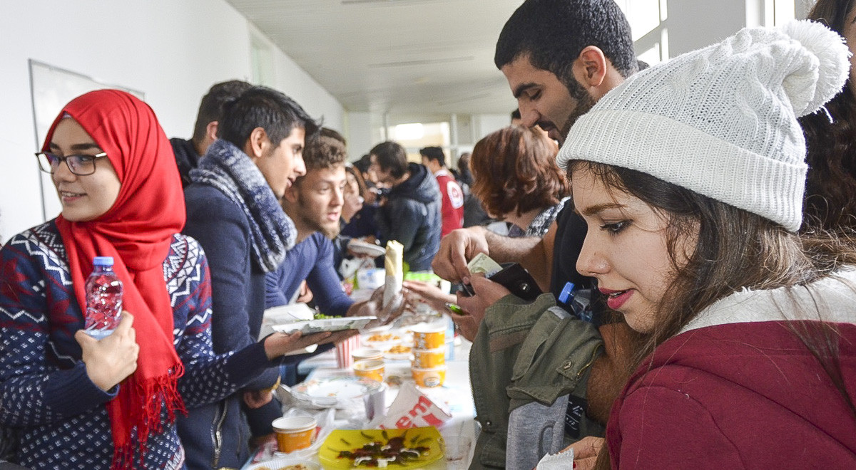 EMU Foreign Languages and English Preparatory School Students Organised a Charity Bazaar