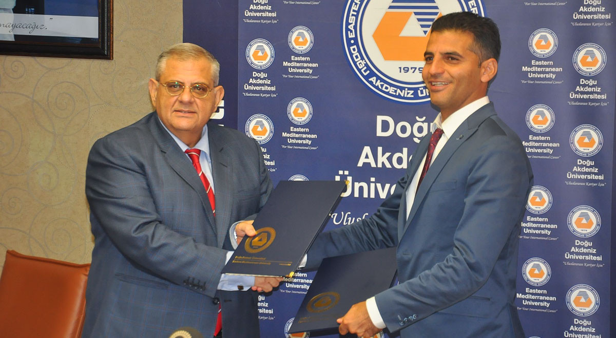 Collaboration Protocol Signed Between EMU and Alsancak Municipality