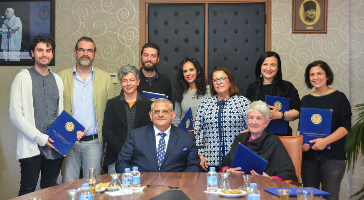 EMU Signs a Collaboration Protocol with Cypriot Artists
