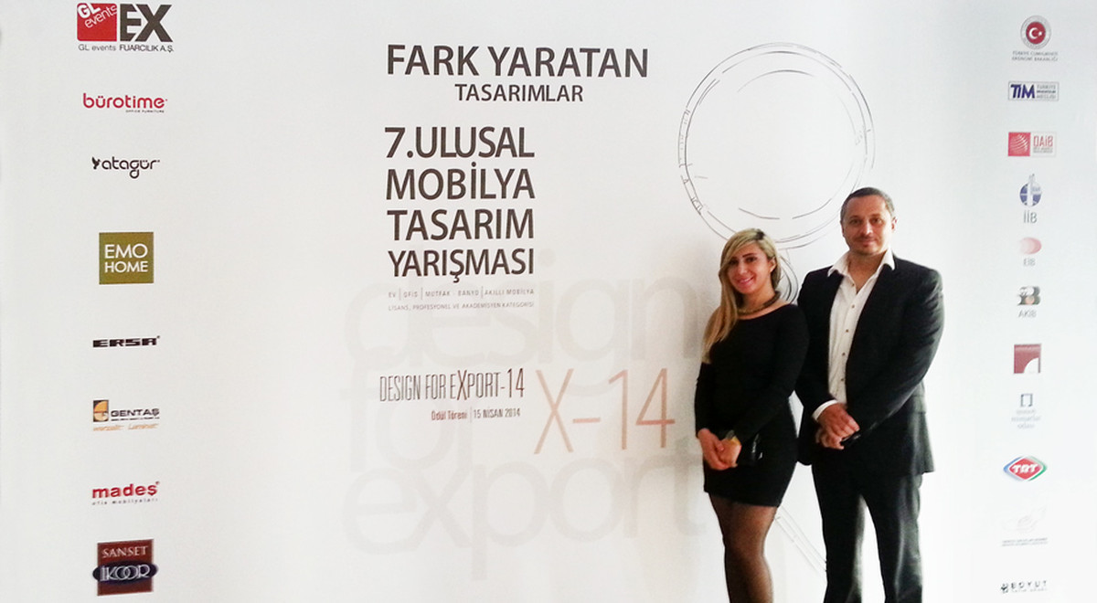 DAÜ İç Mimarlık Bölümü Öğrencisi "7. Ulusal Mobilya Tasarım Yarışması