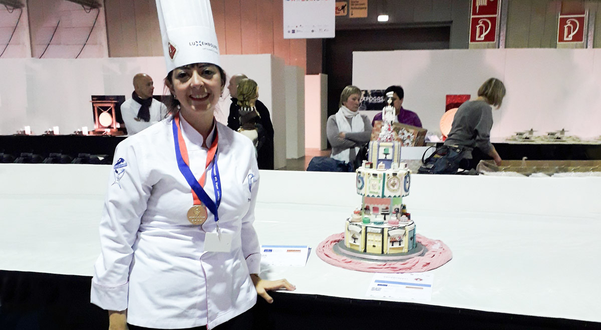 EMU Faculty  Member  and  Expert  Pastry  Chef Pınar Barut Won the Gold Medal