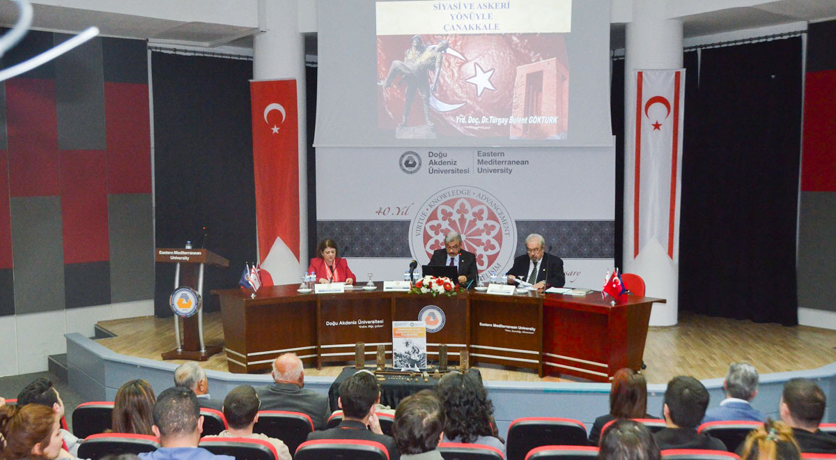 EMU Hosted a Panel on  “18 March  Çanakkale Victory and Commemoration of Martyrs