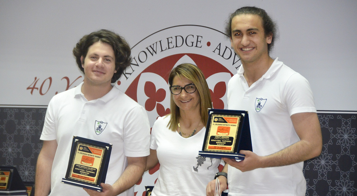 Nicosia Turkish Maarif College Wins the 25th High Schools Mathematics Competition