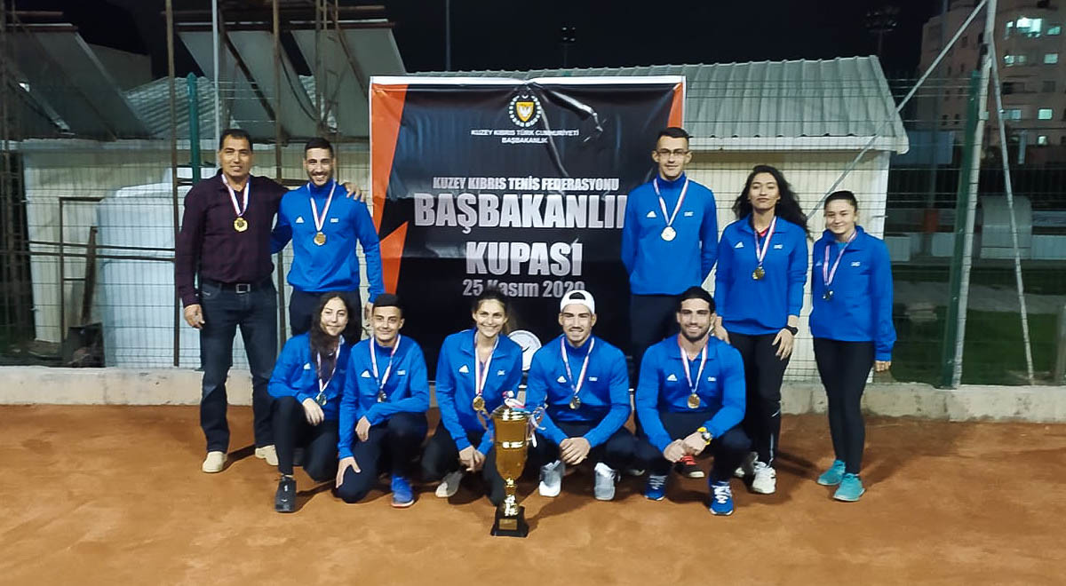 EMU Becomes the Champion of the TRNC Tennis Federation’s Prime Ministry Cup