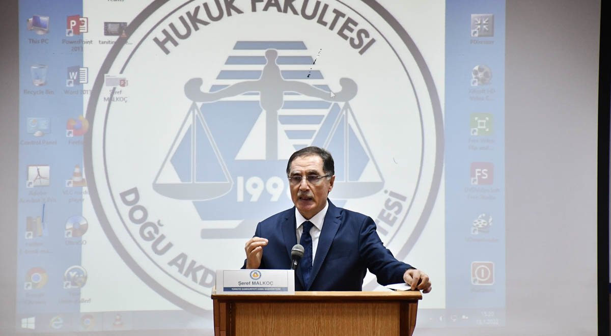 Chief Ombudsman of Turkey  Şeref Malkoç in EMU