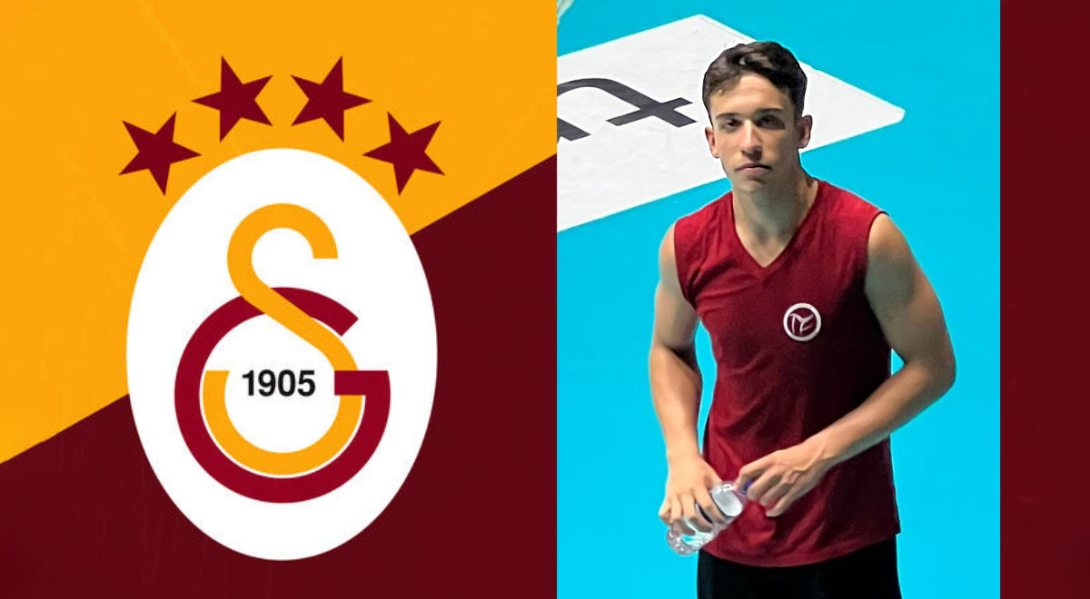 EMU Volleyball Player Mehmet Ali Cankat in Galatasaray
