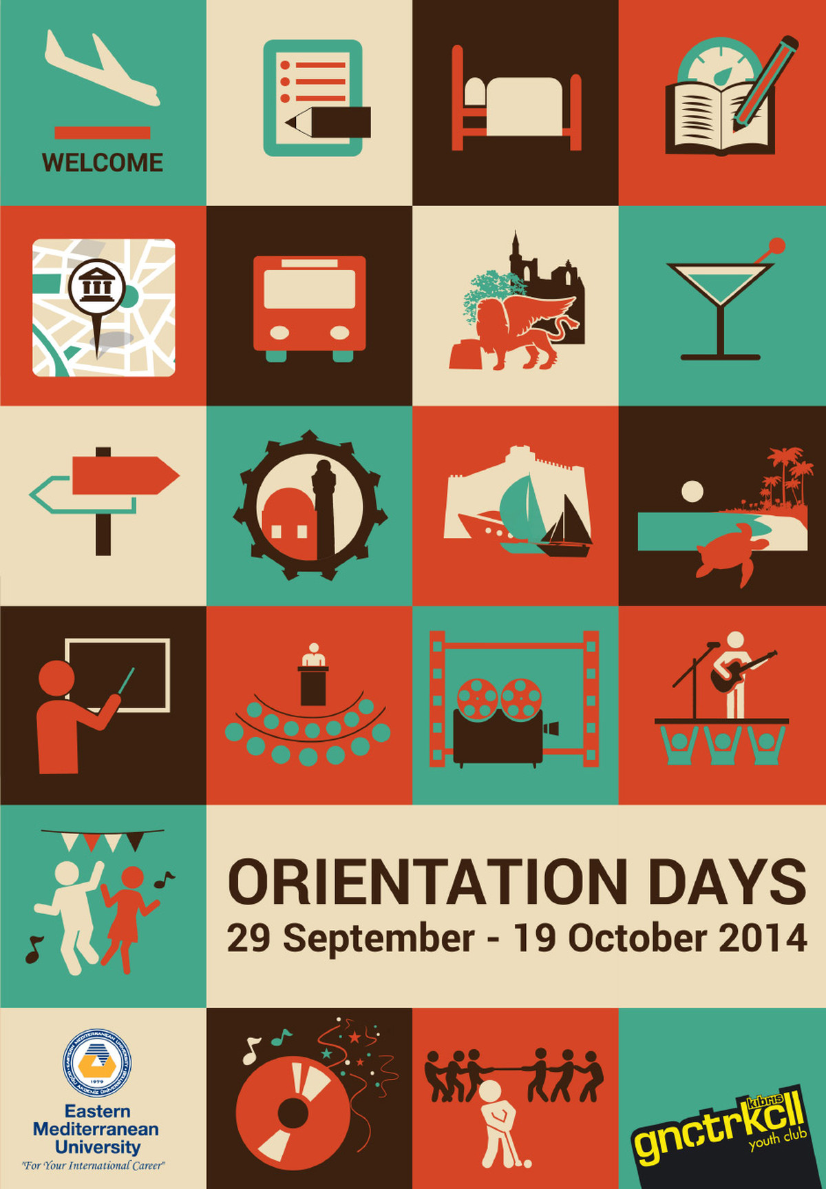 Orientation Days 29 September - 19 October 2014