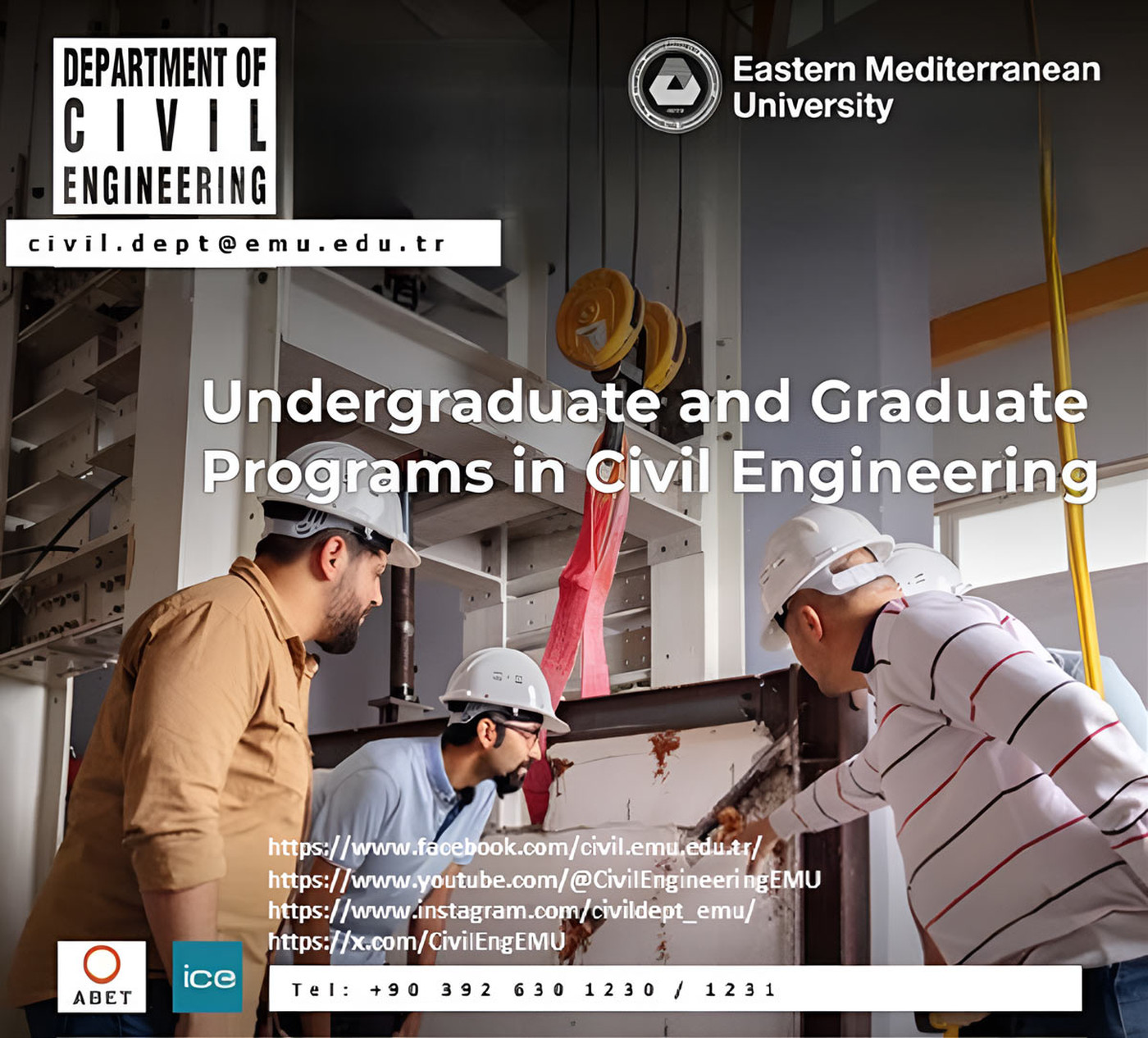 Build Your Future on a Solid Foundation with EMU Department of Civil ...