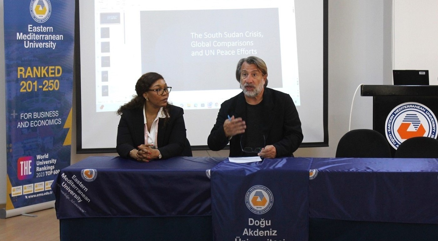“The South Sudan Crisis, Global Comparisons and UN Peace Efforts” Seminar Held at EMU