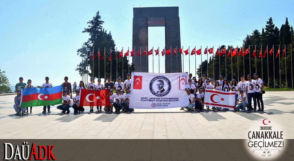 DAÜ Atatürkçü Düşünce Kulübü Çanakkale'ye Gezi Düzenledi